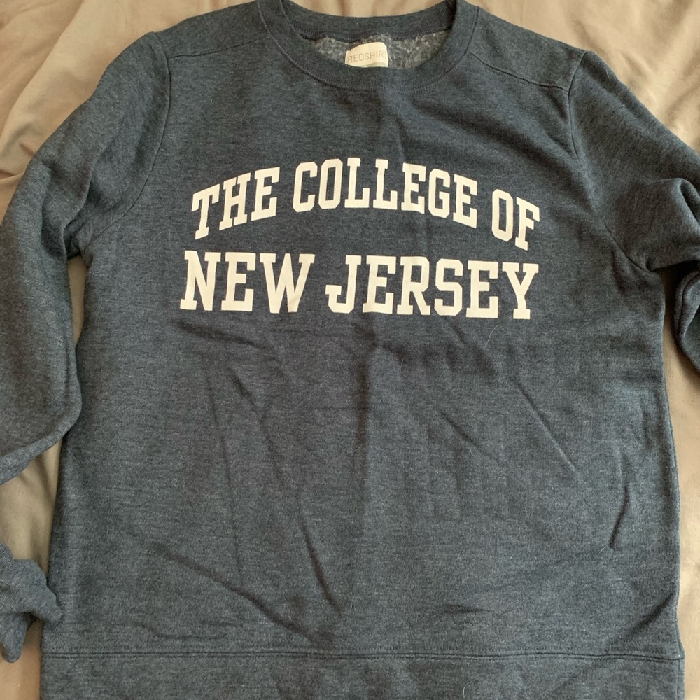 TCNJ fleece crewneck